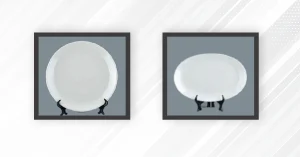 Porcelain Plates Set